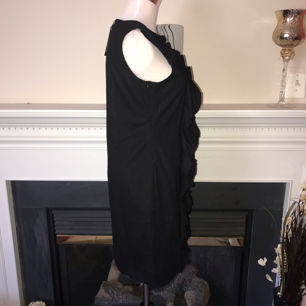Tata Jolie Wool Ruffle Front Mini Dress - Picture 3 of 5
